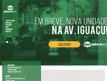 Tablet Screenshot of driveinbox.com.br